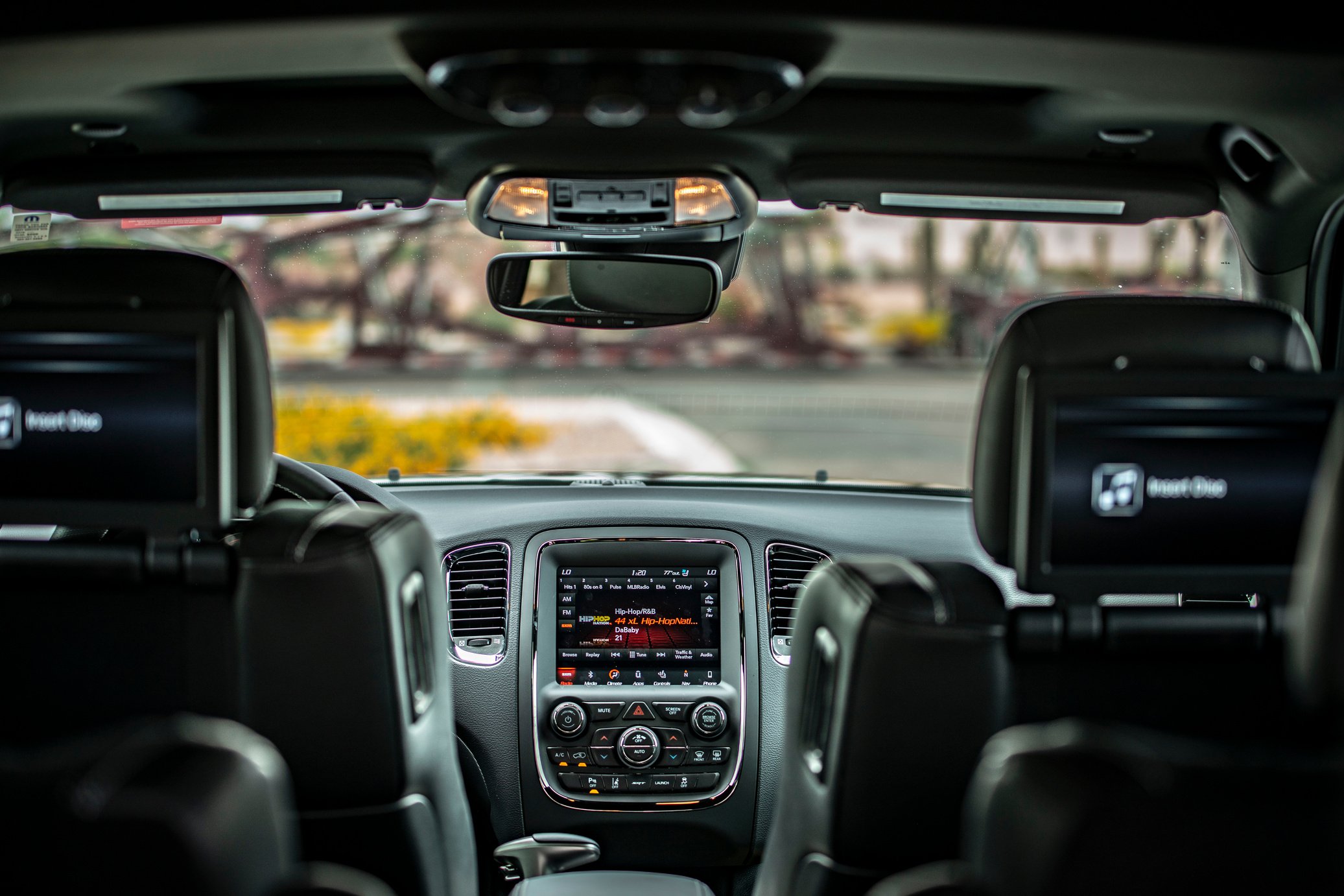 Black Car Interior